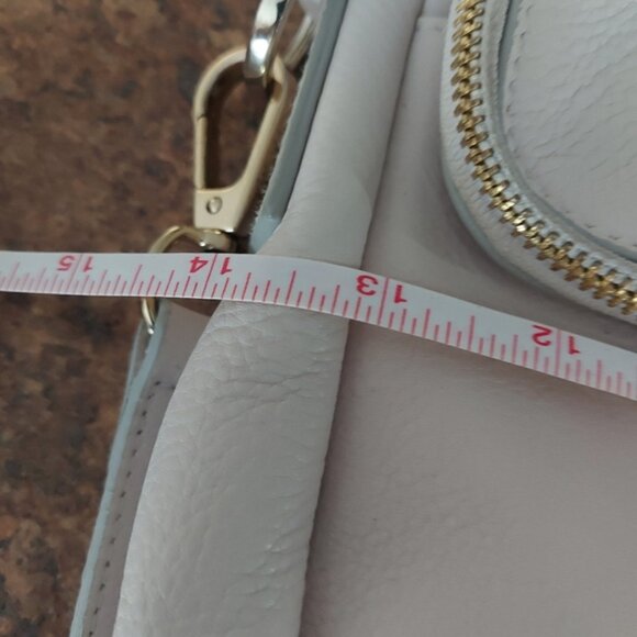 Whistles leather cream crossbody bag - Picture 13 of 13